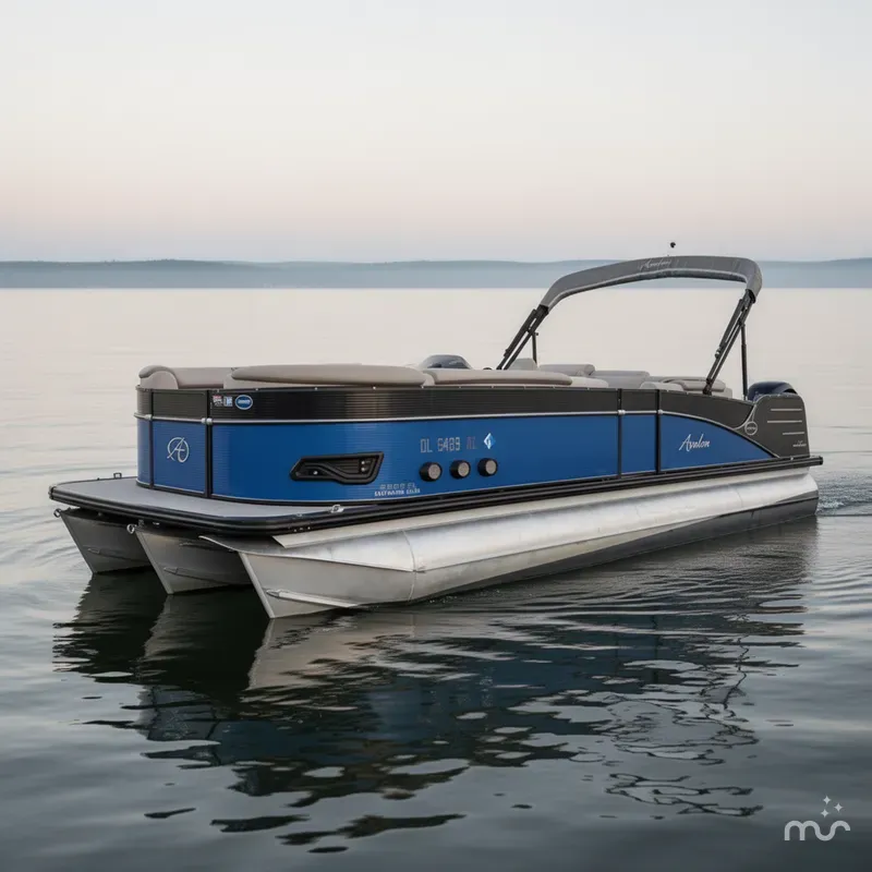Slide: The Image of Avalon 2585 Catalina Elite Tri toon High Performance 2018 - 1