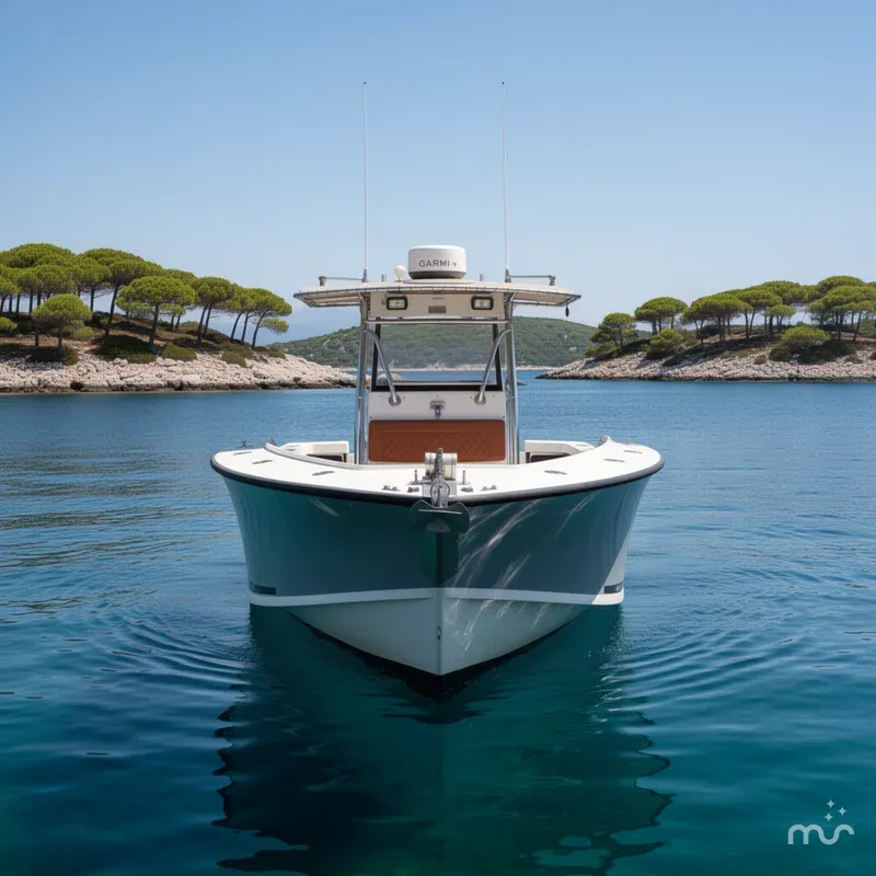 Slide: The Image of Ocean Master 31 Center Console 1995 - 1