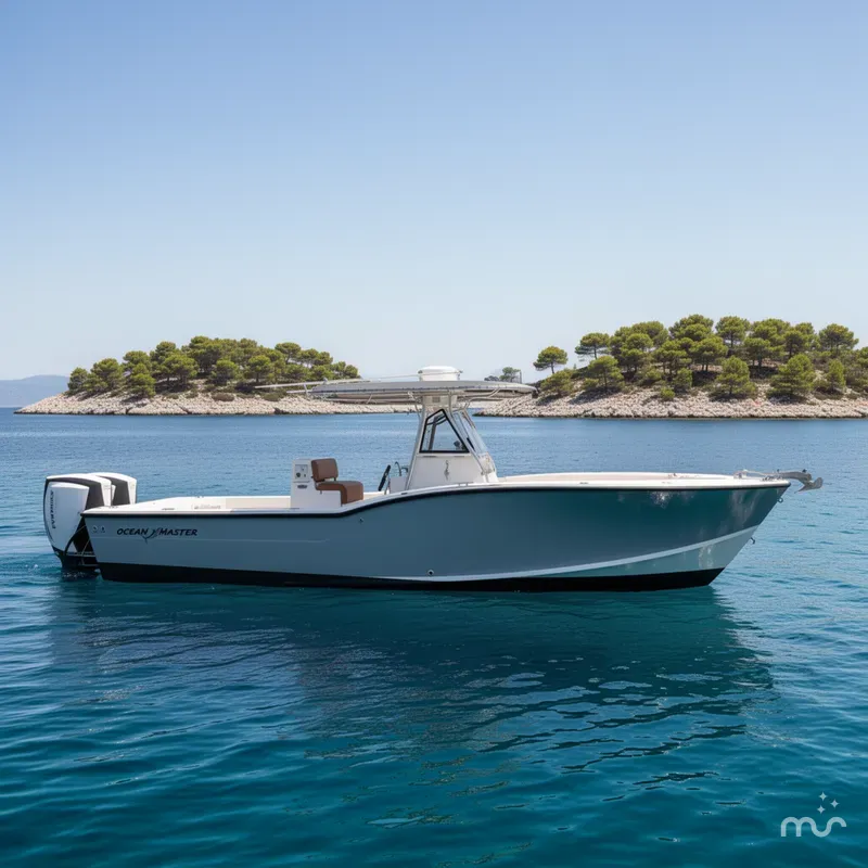 Slide: The Image of Ocean Master 31 Center Console 1995 - 2