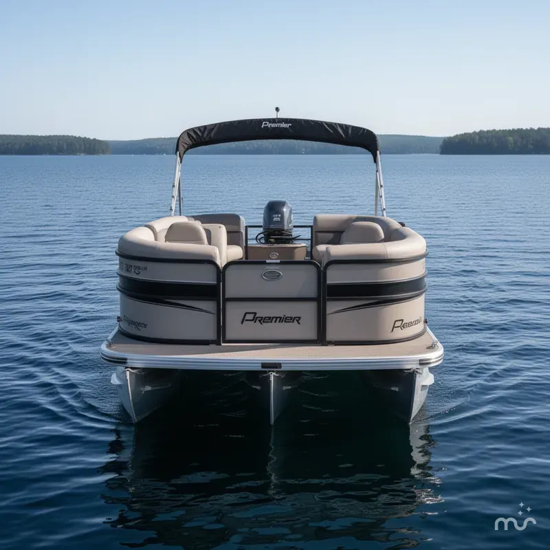 Slide: The Image of Premier 201 Gemini Fish 'n Cruise Pontoon 2011 - 1