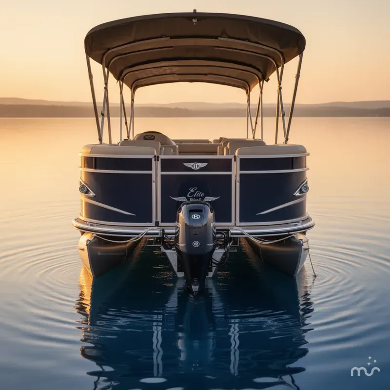 Slide: The Image of Bentley Pontoons 223 Elite Cruise 2017 - 1