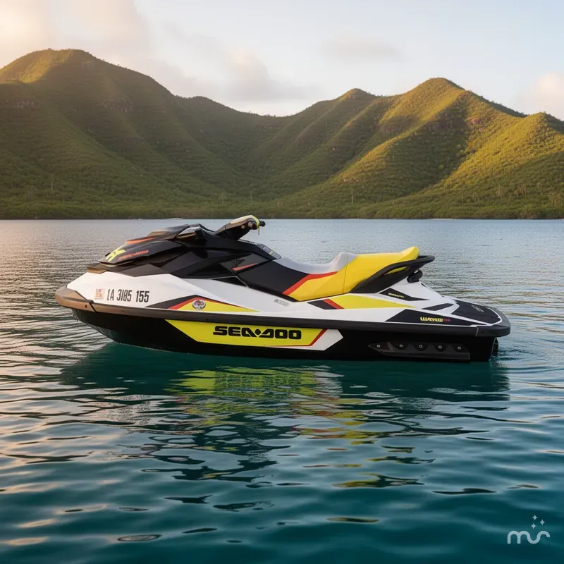 Slide: The Image of Sea-Doo Wake 155 2014 - 2