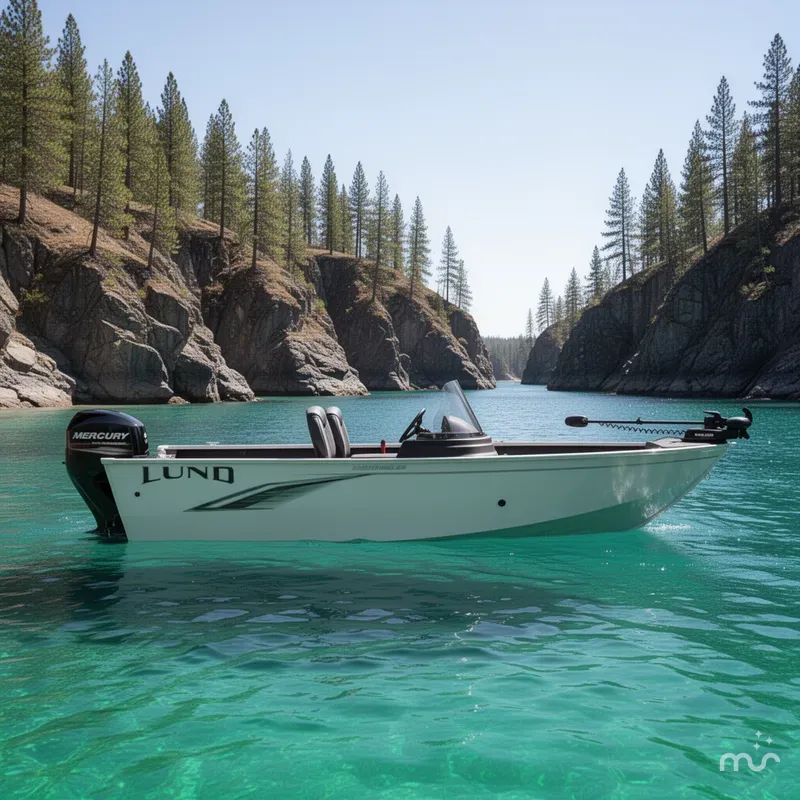 Slide: The Image of Lund Angler 1650 SS 2025 - 2
