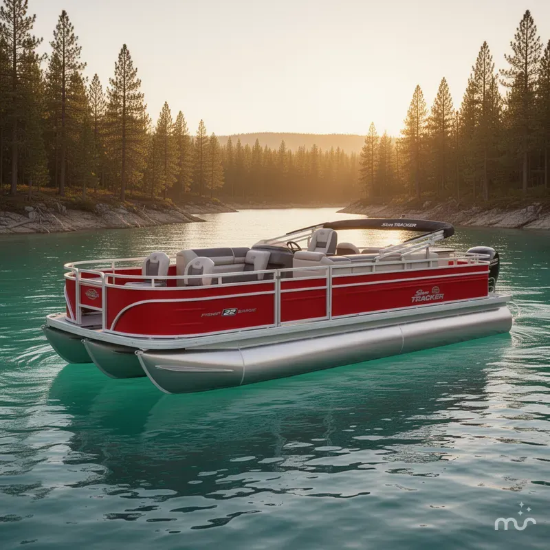 The Image of Sun Tracker Fishin' Barge 22 DLX 2026 - 0