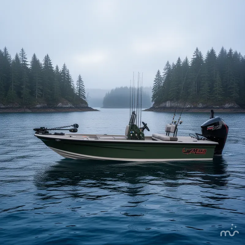 Slide: The Image of Mako 18 Pro Skiff Backwater Edition 2026 - 2