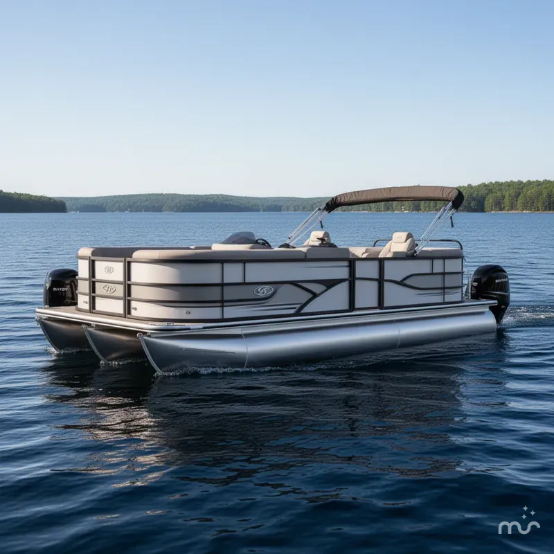 Slide: The Image of Bentley Pontoons Legacy 223 Navigator 2026 - 0