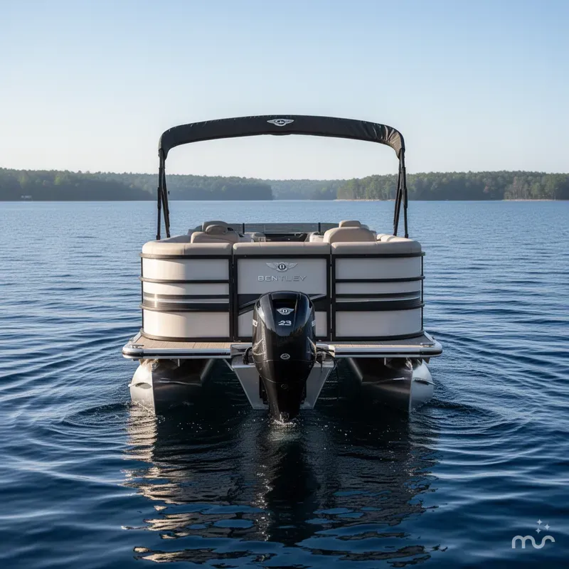 Slide: The Image of Bentley Pontoons Legacy 223 Navigator 2026 - 1