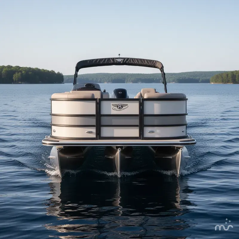 Slide: The Image of Bentley Pontoons Legacy 223 Navigator 2026 - 2