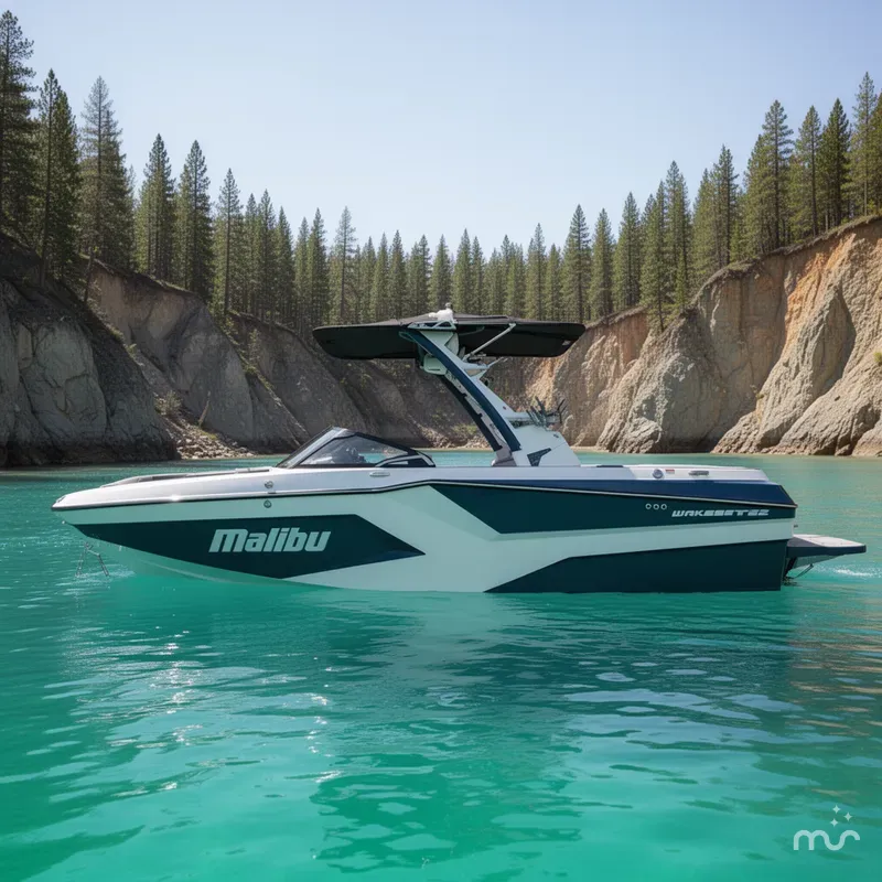 Slide: The Image of Malibu Wakesetter 22 MXZ 2025 - 2