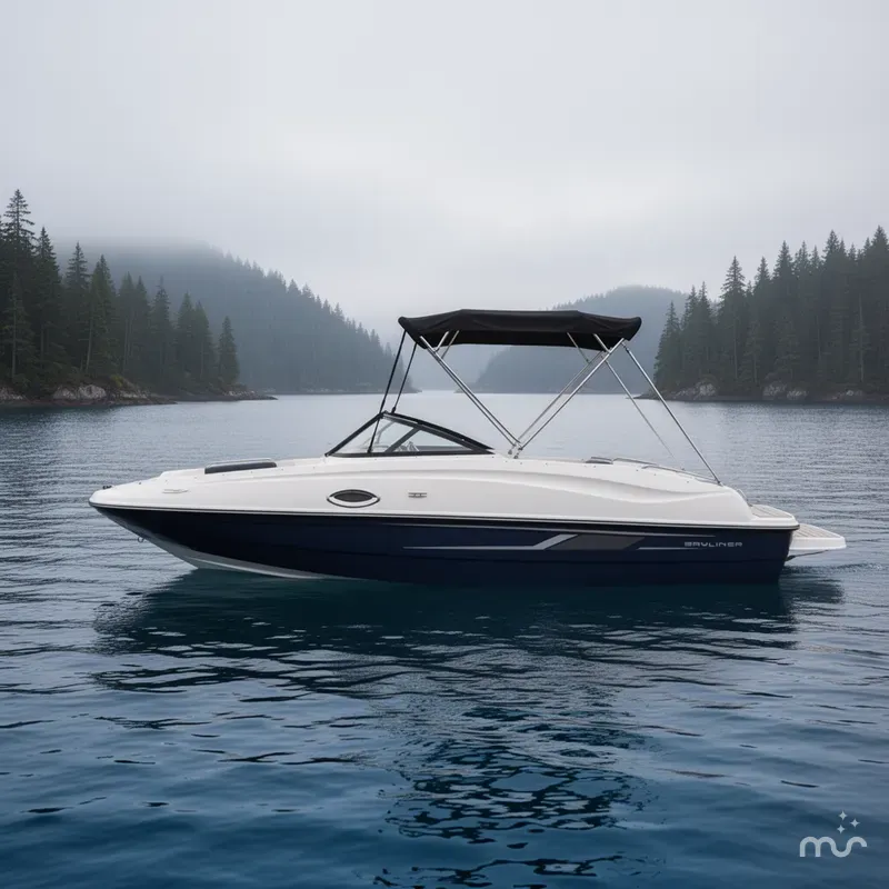 Slide: The Image of Bayliner 215 Deck Boat 2016 - 2