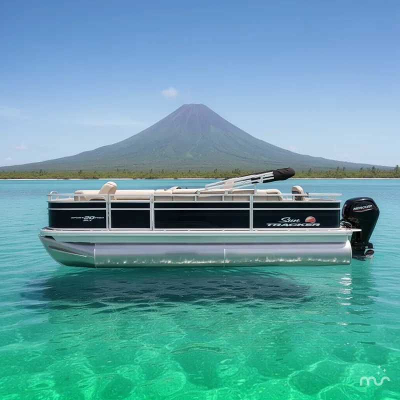 Slide: The Image of Sun Tracker SportFish 20 DLX 2025 - 2
