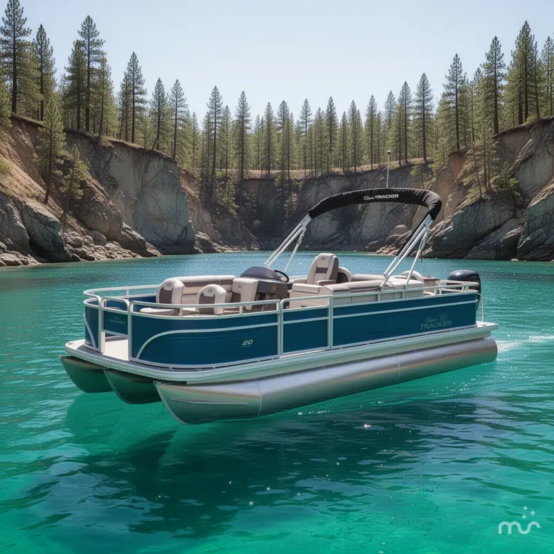The Image of Sun Tracker Fishin' Barge 20 DLX 2026 - 0