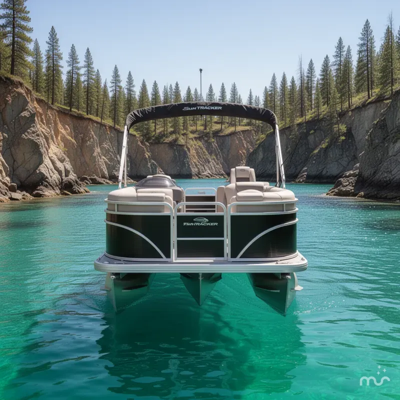 Slide: The Image of Sun Tracker Fishin' Barge 20 DLX 2026 - 3