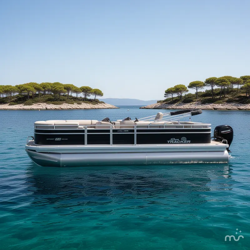 Slide: The Image of Sun Tracker SportFish 22 DLX 2026 - 2