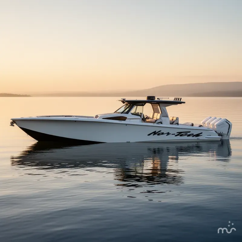 Slide: The Image of Nor-Tech 450 Sport Center Console 2025 - 2