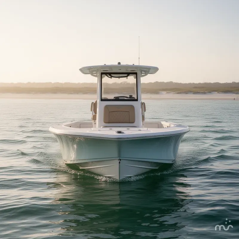 Slide: The Image of Sportsman Masters 267 Bay Boat 2025 - 2