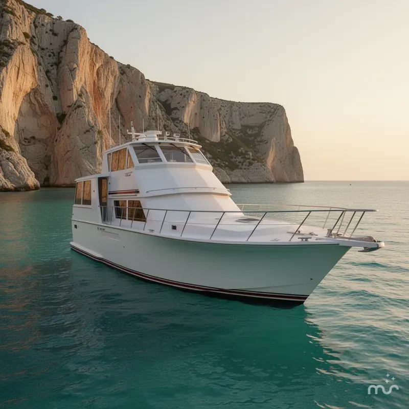Slide: The Image of Viking 54 Motor Yacht 1998 - 2