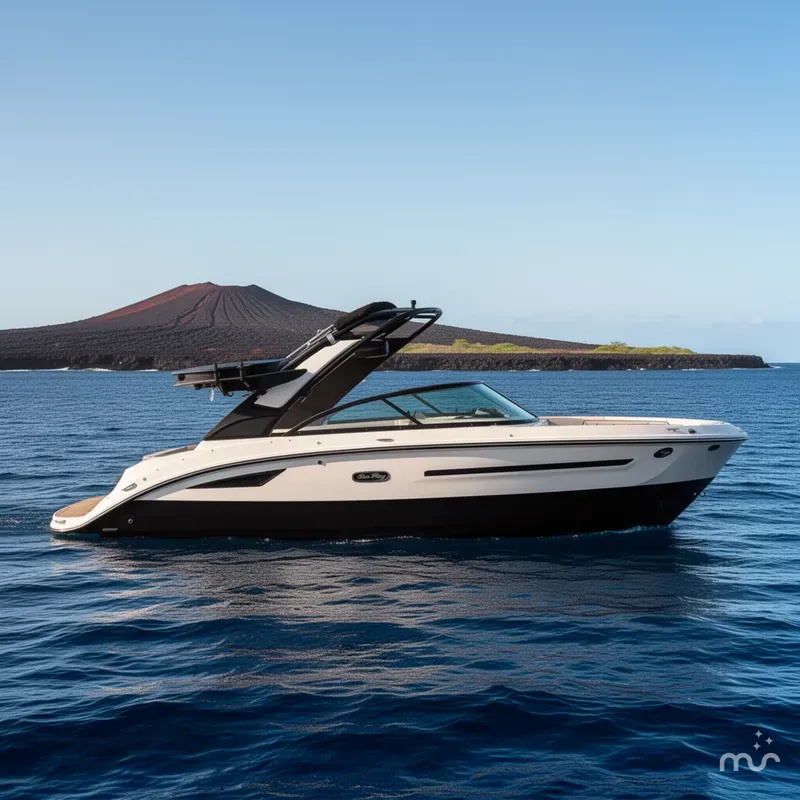 Slide: The Image of Sea Ray SDX 230 2026 - 2