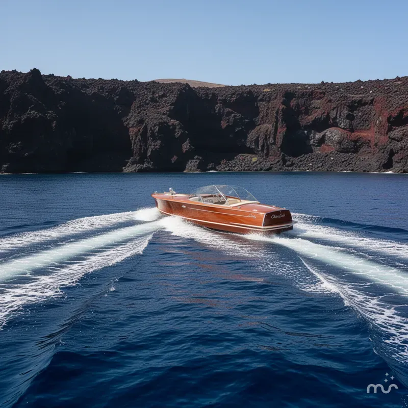 Slide: The Image of Custom Chris Craft 19 Capri 1960 - 2