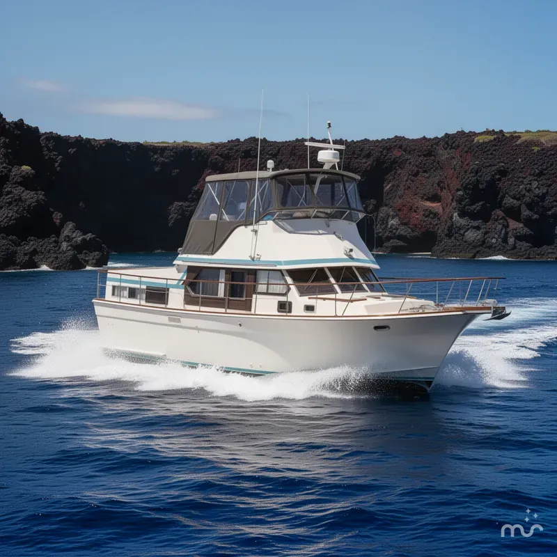 The Image of Tollycraft 40 Tri-Cabin Motor Yacht 1973 - 0