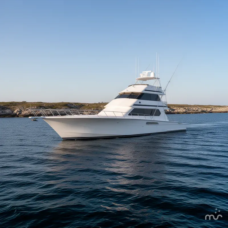 Slide: The Image of Hatteras 82 Convertible 1996 - 2