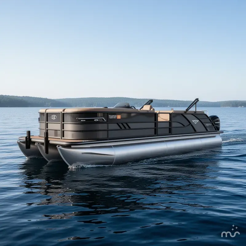Slide: The Image of Bentley Pontoons Elite 253 Admiral 2025 - 0