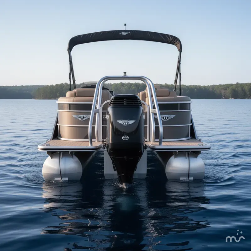 Slide: The Image of Bentley Pontoons Elite 253 Admiral 2025 - 2