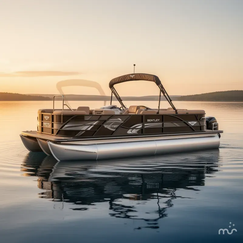Slide: The Image of Bentley Pontoons Elite 253 Swingback 2025 - 0