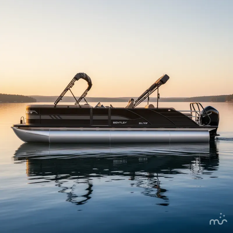 Slide: The Image of Bentley Pontoons Elite 253 Swingback 2025 - 1