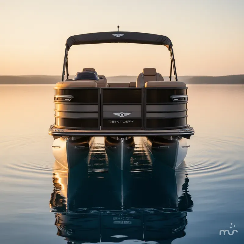 Slide: The Image of Bentley Pontoons Elite 253 Swingback 2025 - 2