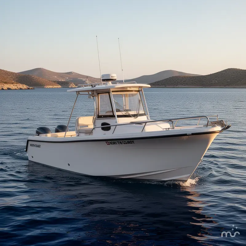 Slide: The Image of North Coast 260 Center Console 2017 - 2