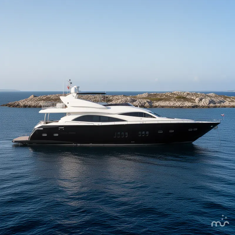 Slide: The Image of Sunseeker 90 Yacht 2008 - 2
