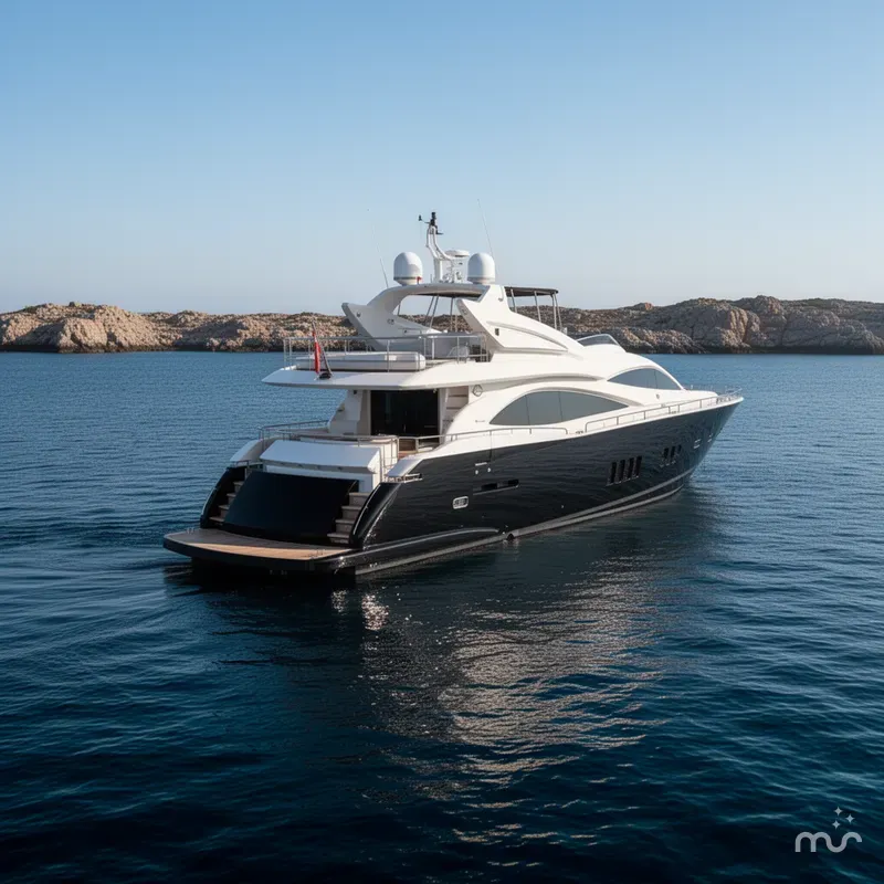 Slide: The Image of Sunseeker 90 Yacht 2008 - 3