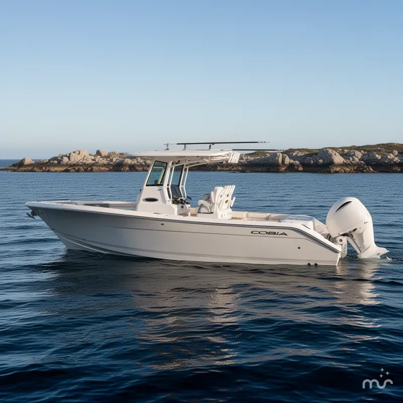 Slide: The Image of Cobia 285 Center Console 2026 - 2