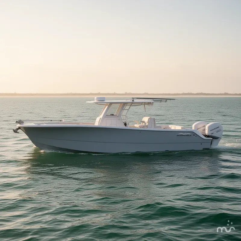 Slide: The Image of Invincible 33 Catamaran 2022 - 2