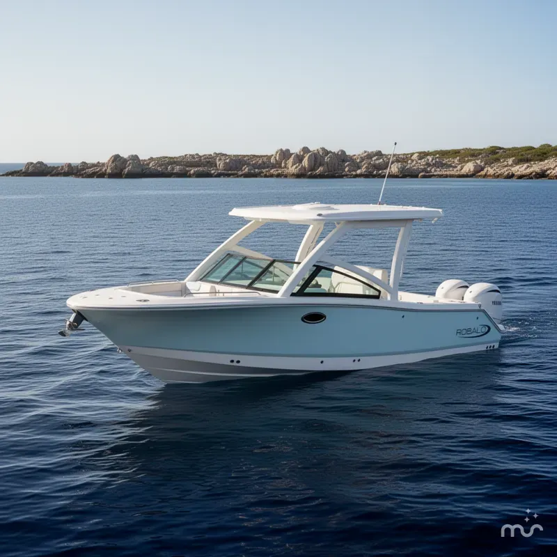 Slide: The Image of Robalo R257 Dual Console 2026 - 2