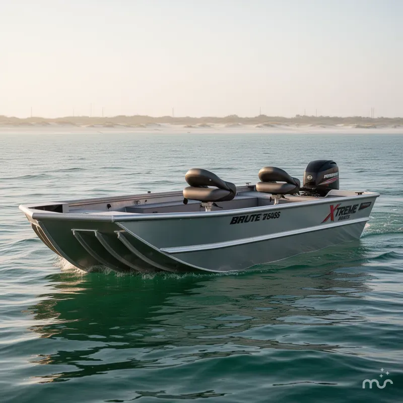 Slide: The Image of Xtreme Boats Brute 1754SS Tunnel 2026 - 1