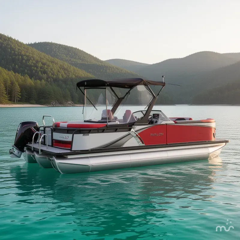 The Image of Avalon LSZ Platinum Elite Windshield w/ 200HP Pro XS Mercury! 2026 - 0