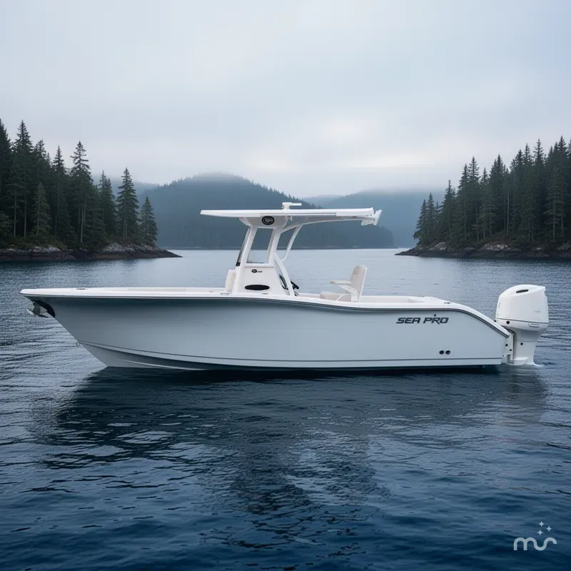 Slide: The Image of Sea Pro 202 Center Console 2025 - 2