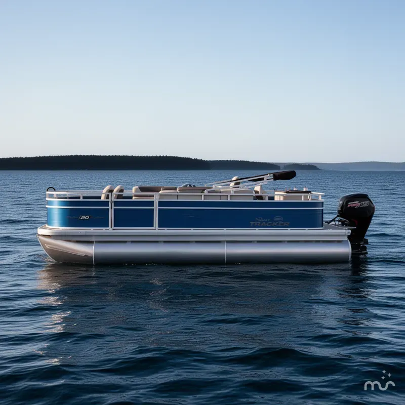 Slide: The Image of Sun Tracker Fishin' Barge 20 DLX 2026 - 1
