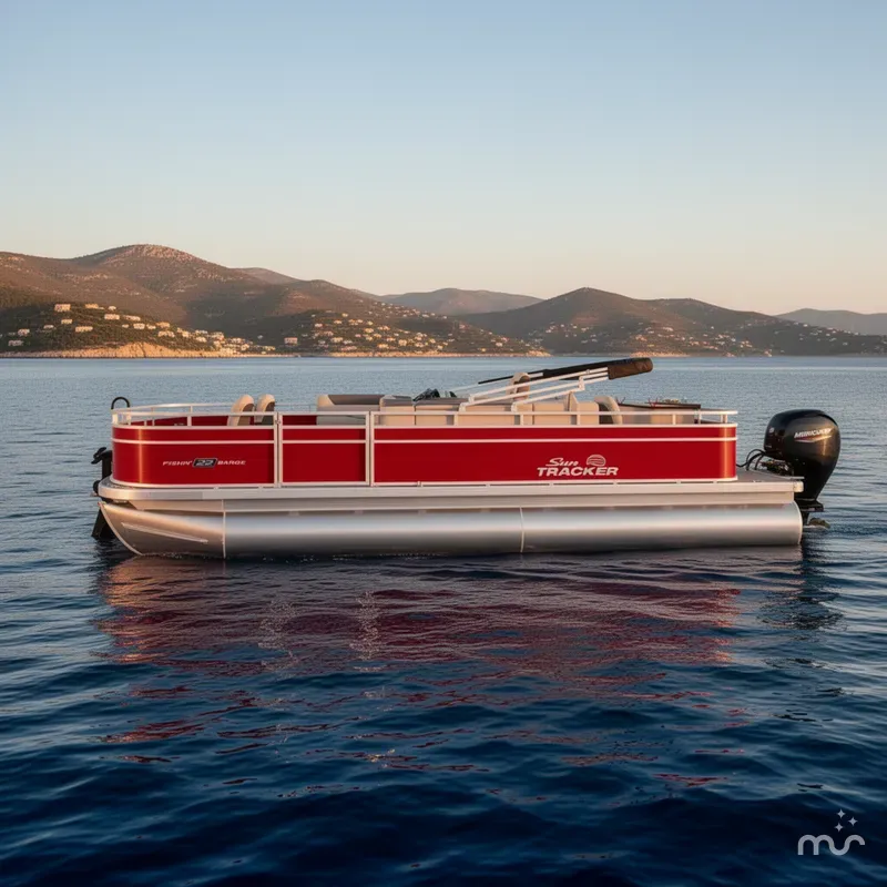 The Image of Sun Tracker Fishin' Barge 22 DLX 2026 - 0