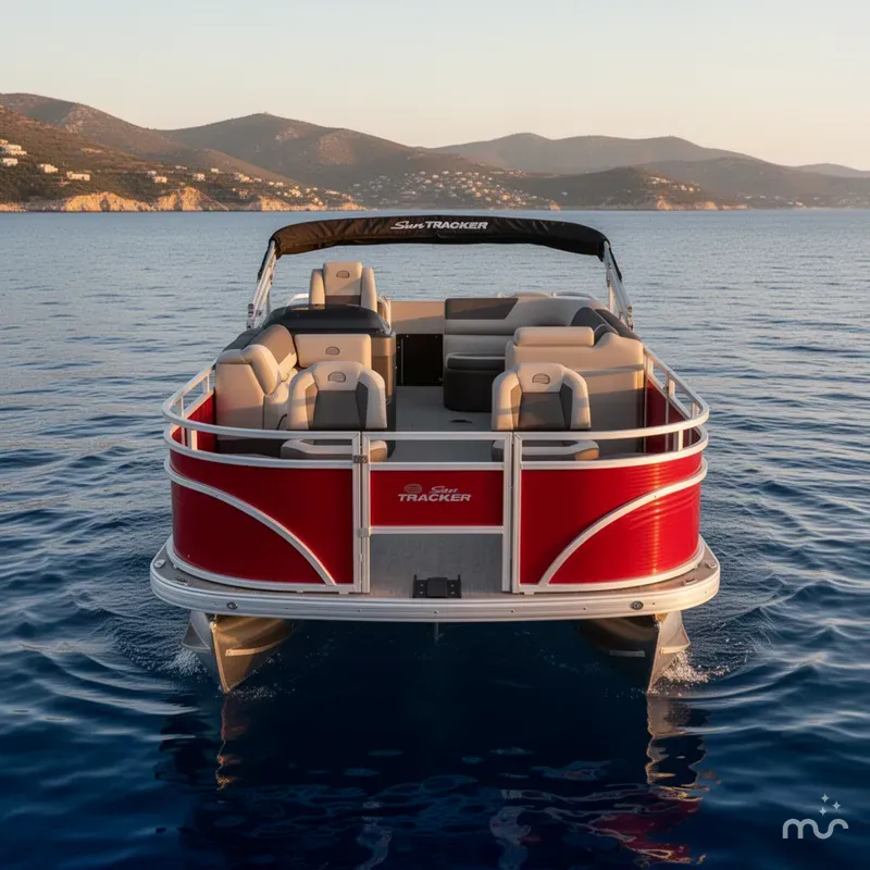Slide: The Image of Sun Tracker Fishin' Barge 22 DLX 2026 - 3