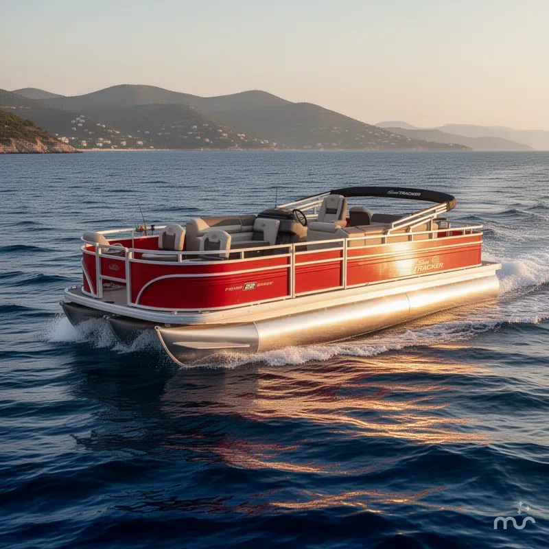 Slide: The Image of Sun Tracker Fishin' Barge 22 DLX 2026 - 4
