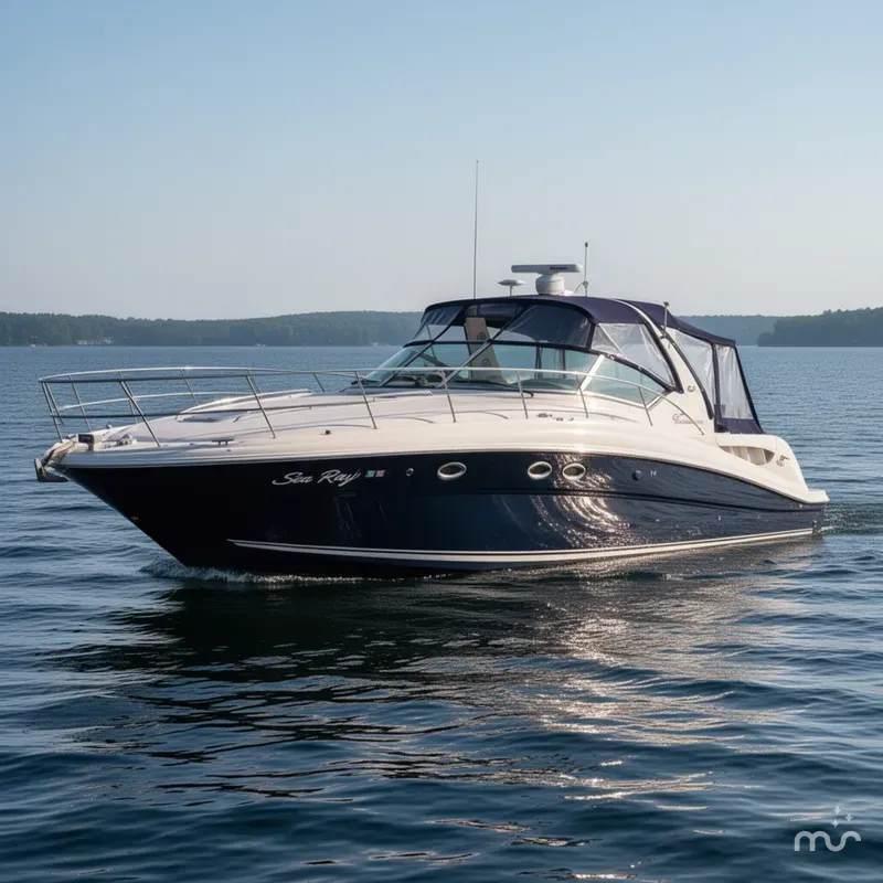 Slide: The Image of Sea Ray 420 Sundancer 2003 - 2