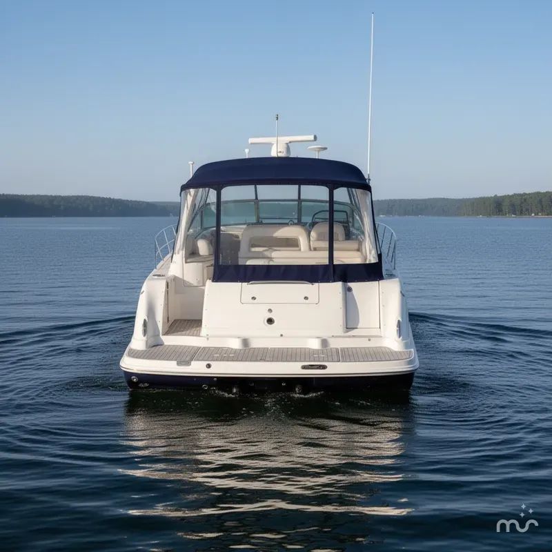Slide: The Image of Sea Ray 420 Sundancer 2003 - 3
