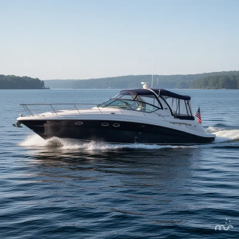 Slide: The Image of Sea Ray 420 Sundancer 2003 - 4