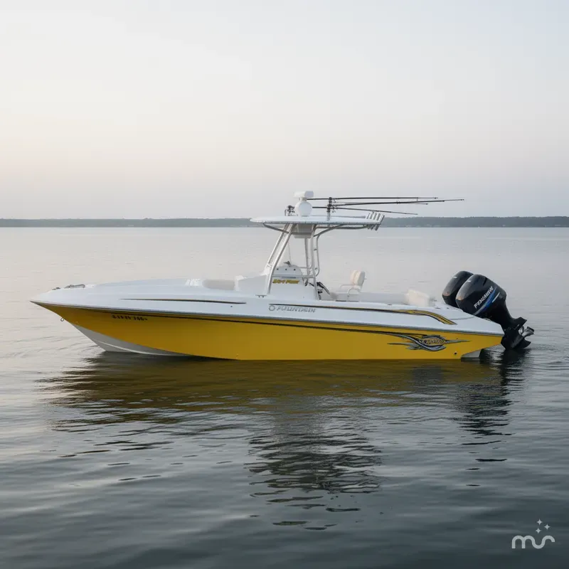 Slide: The Image of Fountain 31 Sportfish CC Open Bow 2004 - 1