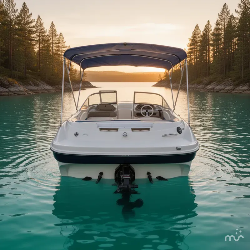 Slide: The Image of Bayliner 195 Capri 2002 - 3