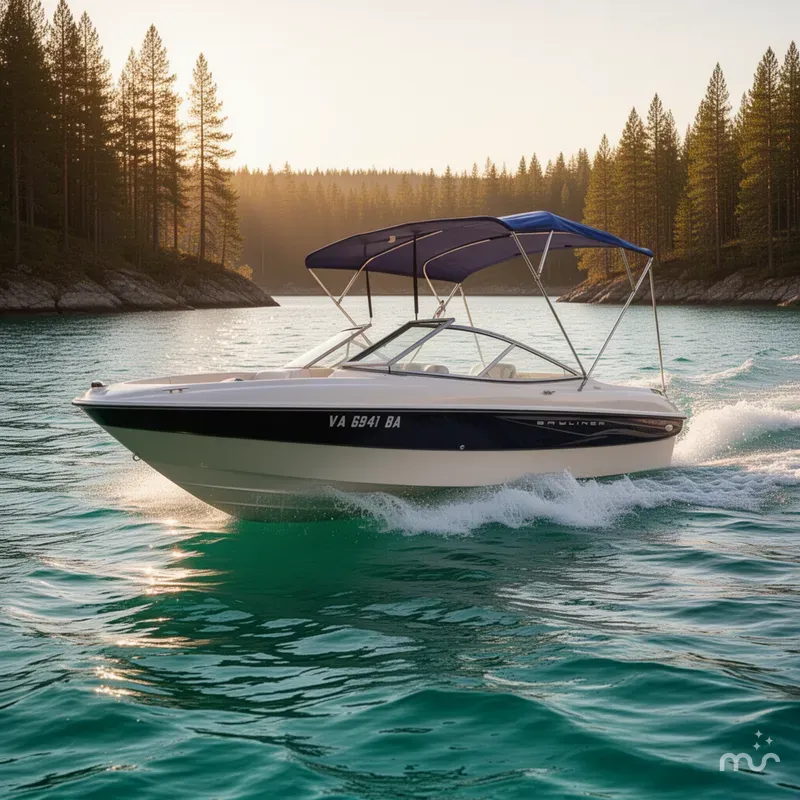 Slide: The Image of Bayliner 195 Capri 2002 - 4