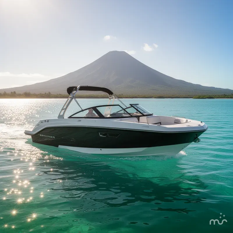 Slide: The Image of Bayliner VR5 Bowrider OB 2024 - 1